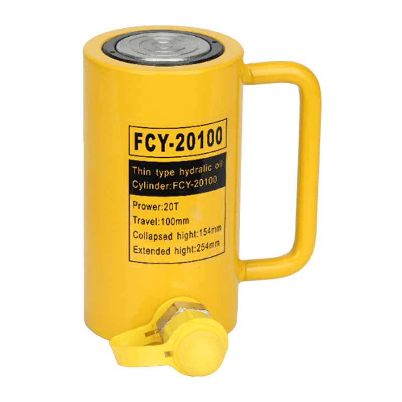 FCY Series Long Type 20T Solid Ram Hydraulic Cylinder